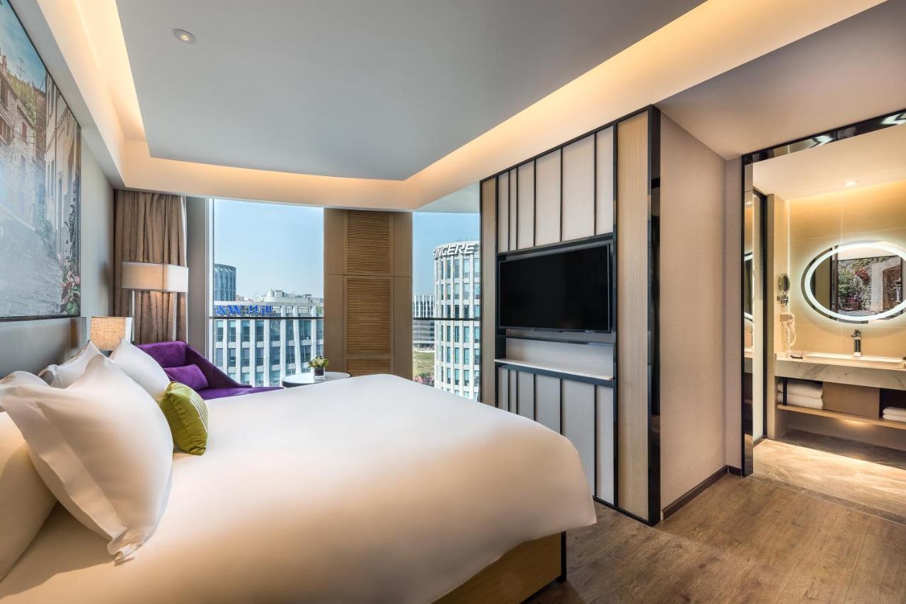 เมอร์เคียว เซี่ยงไฮ้ หงเฉียว เรลเวย์ สเตชั่น Hotel ภายนอก รูปภาพ